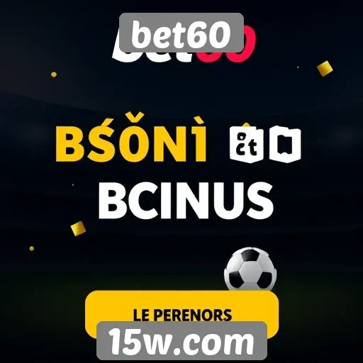 Bet60 se destaca por bônus atraentes para novos usuários